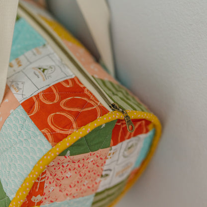 Happy Camper Duffle Bag - The Ginger Quilter