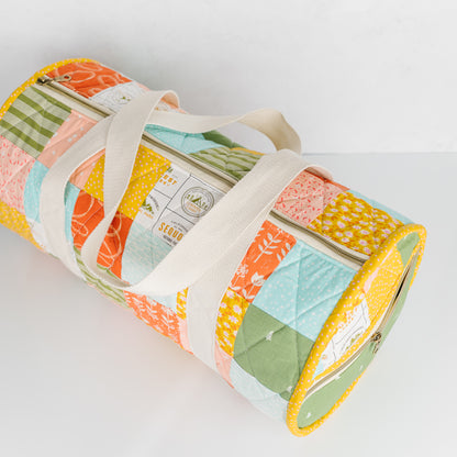 Happy Camper Duffle Bag - The Ginger Quilter