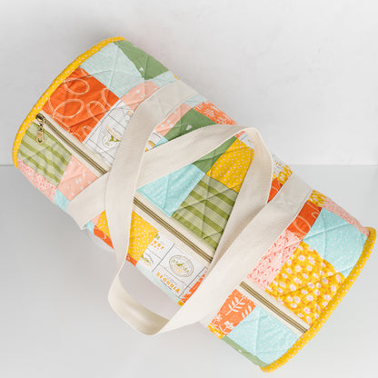 Happy Camper Duffle Bag - The Ginger Quilter